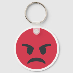 Angry Emoji Sleutelhanger