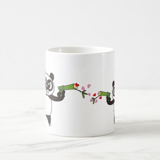 Angry Face Panda 28 Koffiemok (Center)