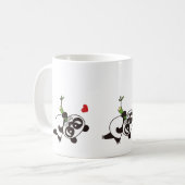 Angry Face Panda 39 Koffiemok (Voorkant links)
