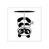 Angry Face Panda SPIDER NINJA Rubberstempel (Afrduk)