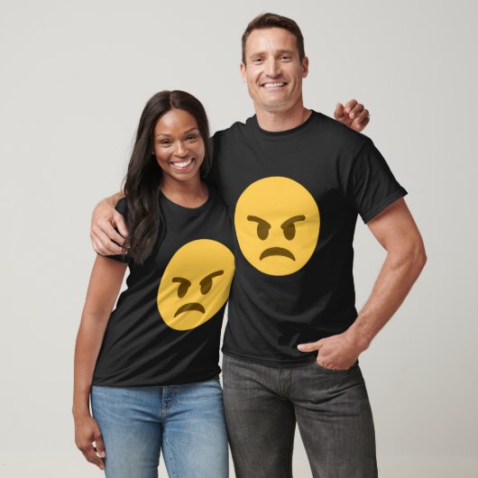 Angry Face T-shirt (Unisex)
