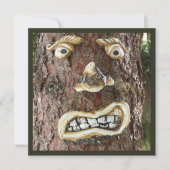 Angry Face Tree Kaart (Voorkant)