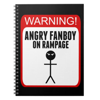 Angry Fanboy-laptop Notitieboek