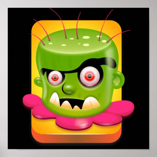 Angry Frankenstein Poster (Voorkant)