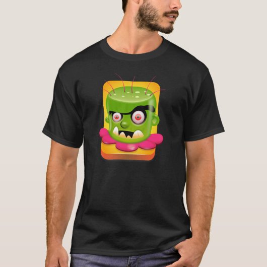 Angry Frankenstein T-shirt (Voorkant)