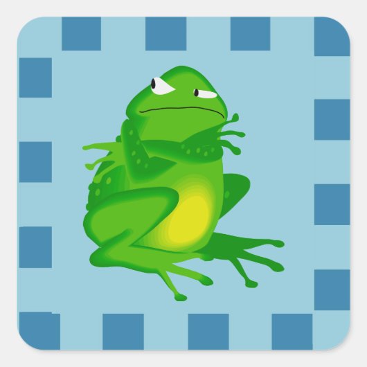 Angry Frog Stickers (Voorkant)