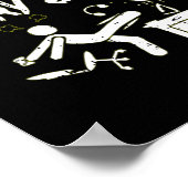 Angry Gamer Computer Grappige Video Game Gift Poster (Hoek)