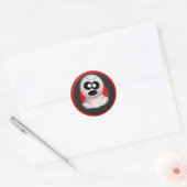 Angry Ghost - Halloween Stickers (Envelop)