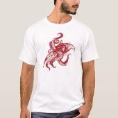 Angry Giant Squid in Red T-shirt (Voorkant)