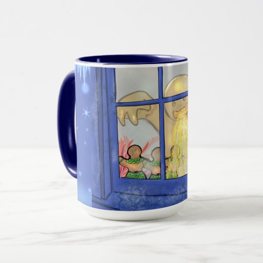 Angry Gingerbread Man Mok - Vakantie Tale (Voorkant links)