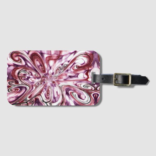 Angry Girl Bagagelabel (Voorkant (horizontaal))