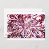 Angry Girl Briefkaart (Voorkant / Achterkant)