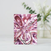 Angry Girl Briefkaart (Staand voorkant)