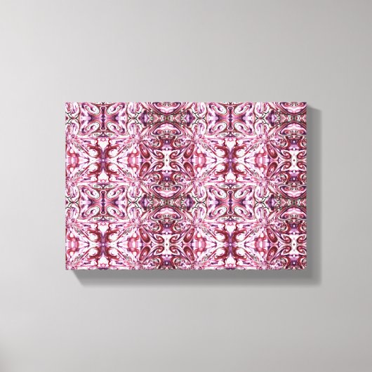 Angry Girl Canvas Afdruk (Voorkant)