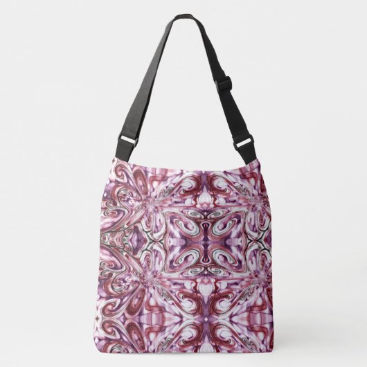 Angry Girl Crossbody Tas (Voorkant)
