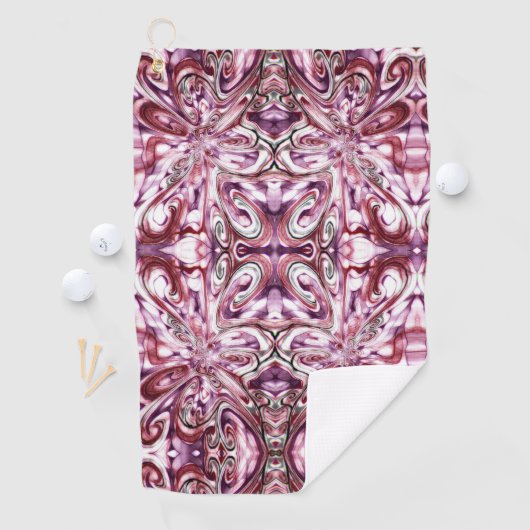 Angry Girl Golfhanddoek (Insitu)