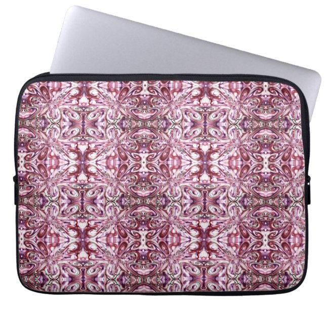 Angry Girl Laptop Sleeve (Voorkant)