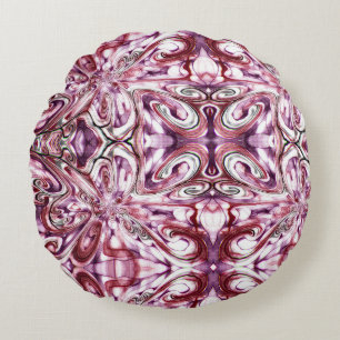 Angry Girl Rond Kussen