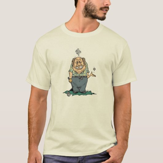 Angry Golfer T-shirts en Gifts (Voorkant)