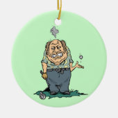 Angry Golfer T-shirts en Gifts Keramisch Ornament (Voorkant)