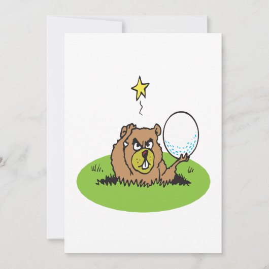 Angry Gopher Kaart (Voorkant)