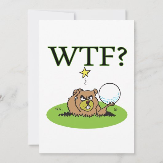 Angry Gopher Kaart (Voorkant)