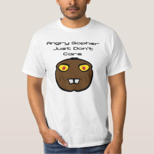 Angry Gopher maakt niet uit T-shirt
