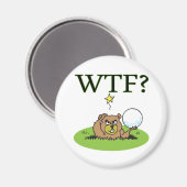 Angry Gopher Magneet (Voorkant / Achterkant)