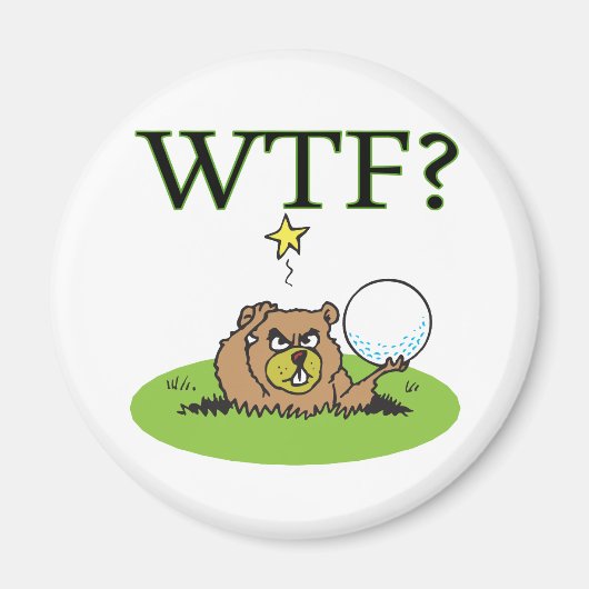 Angry Gopher Magneet (Voorkant)