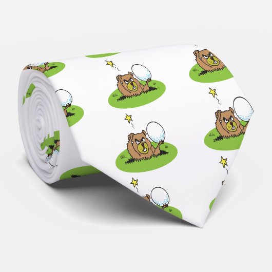 Angry Gopher Stropdas (Opgerold)