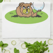 Angry Gopher Theedoek (Gevouwen)