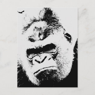 Angry Gorilla Briefkaart