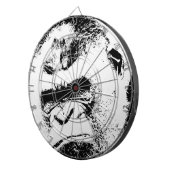 Angry Gorilla Dartbord (Voorkant Rechts)