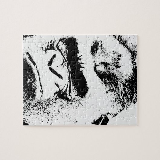 Angry Gorilla Legpuzzel (Horizontaal)