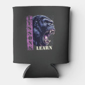 Angry Gorilla Lessons Learn Foam Cup Holder  Blikjeskoeler (Voorkant)