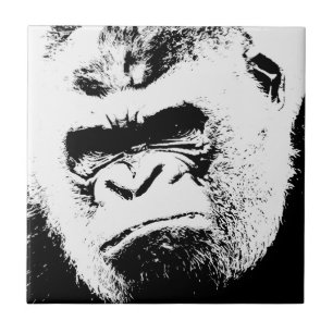 Angry Gorilla Tegeltje