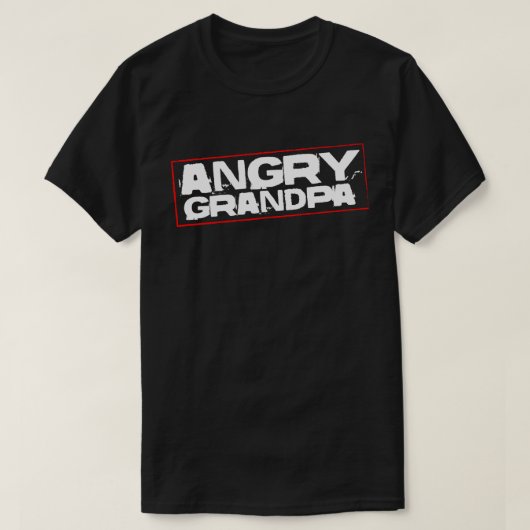Angry Grandpa TV Show RIP Memorial T Shirt (Design voorkant)