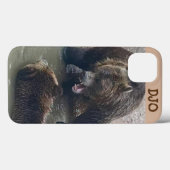 Angry Grizzly Beer Case-Mate iPhone Case (Achterkant (horizontaal))