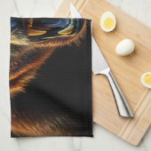 Angry Grizzly Beer Theedoek (Quarter Fold)