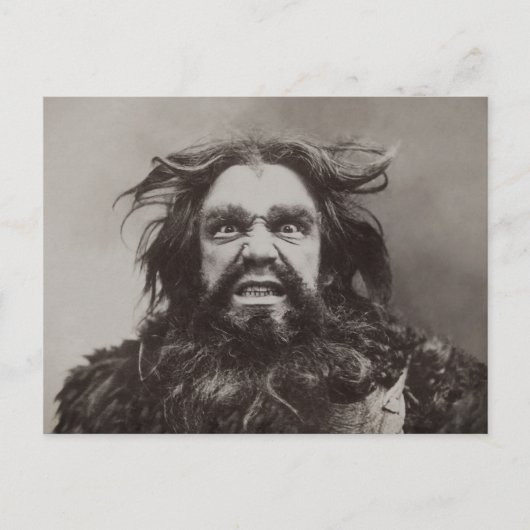 Angry guy - Briefkaart / RSVP / Uitnodigingen (Voorkant)