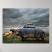 Angry hippo moeder| poster (Voorkant)