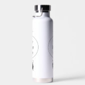 Angry Hippo Monogram Waterfles (Rechts)