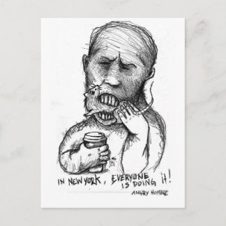 Angry Hombre: Ratten Briefkaart