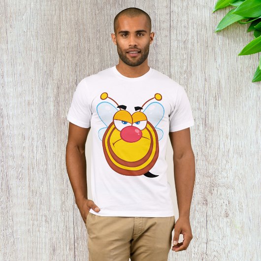 Angry Honey Bee Mannen T-shirt