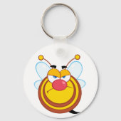 Angry Honey Bee Sleutelhanger (Voorkant)