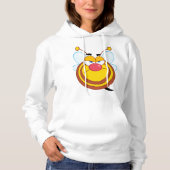 Angry Honey Bee Vrouwen Hoodie (Voorkant)