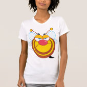 Angry Honey Bee Vrouwen T-shirt (Voorkant)
