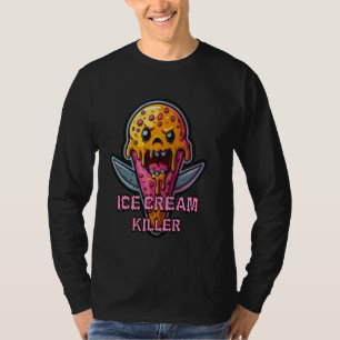 Angry Ice Cream Killer Grimly Icecream Gangster So T-shirt