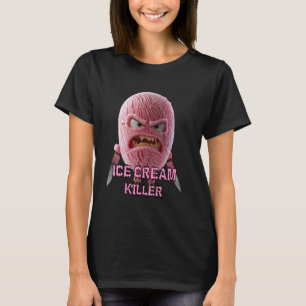 Angry Ice Cream Killer Grimly Icecream Gangster So T-shirt