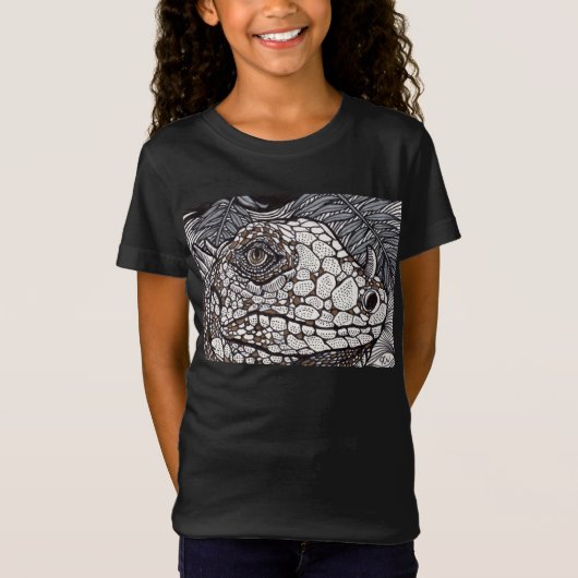 Angry Iguana T-shirt (Voorkant)